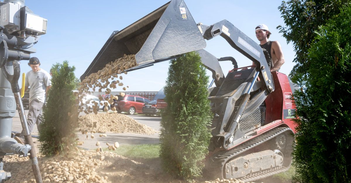 Choosing the Right Rock Bucket for Your Property Size